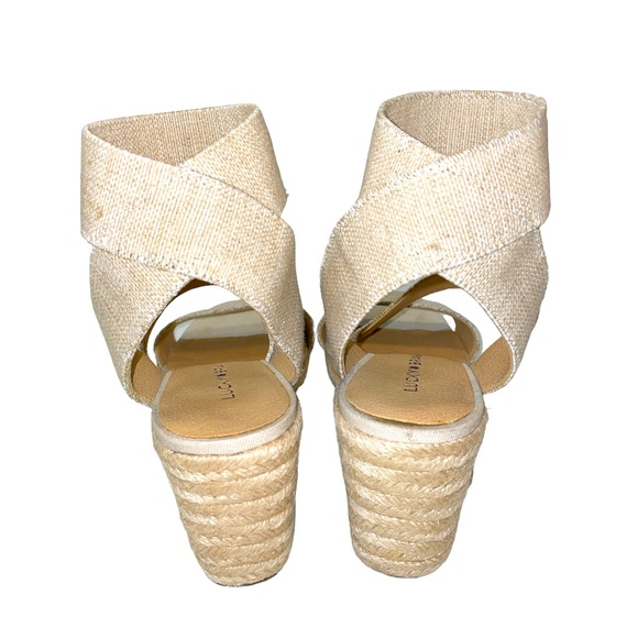 🎉HP🎉Lucky Brand Wedge Sandals - Picture 4 of 8